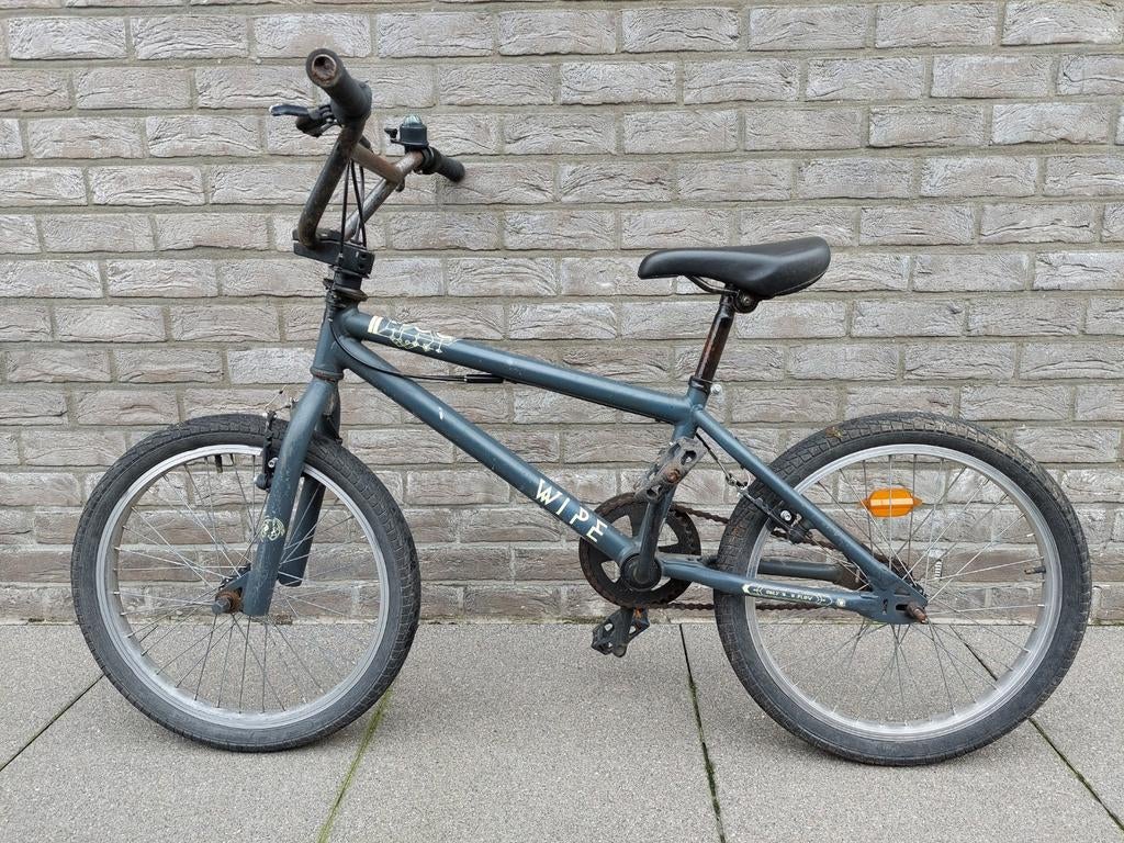 Bmx kinderfiets, Ophalen