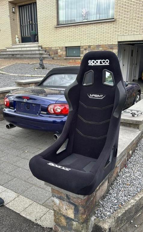 Sièges baquets Sparco Sprint | NOUVEAU | MX-5 NA/NB/NBFL, Enlèvement ou Envoi, Comme neuf