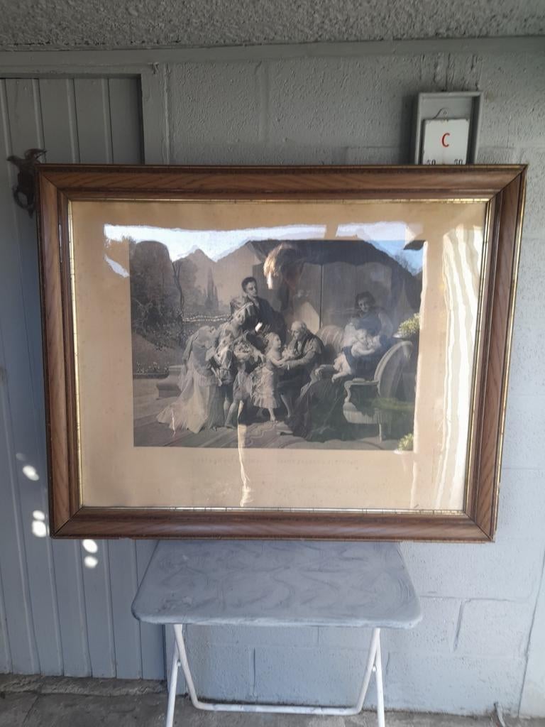 Schilderij uit paris, Antiek en Kunst, Kunst | Schilderijen | Klassiek, Ophalen