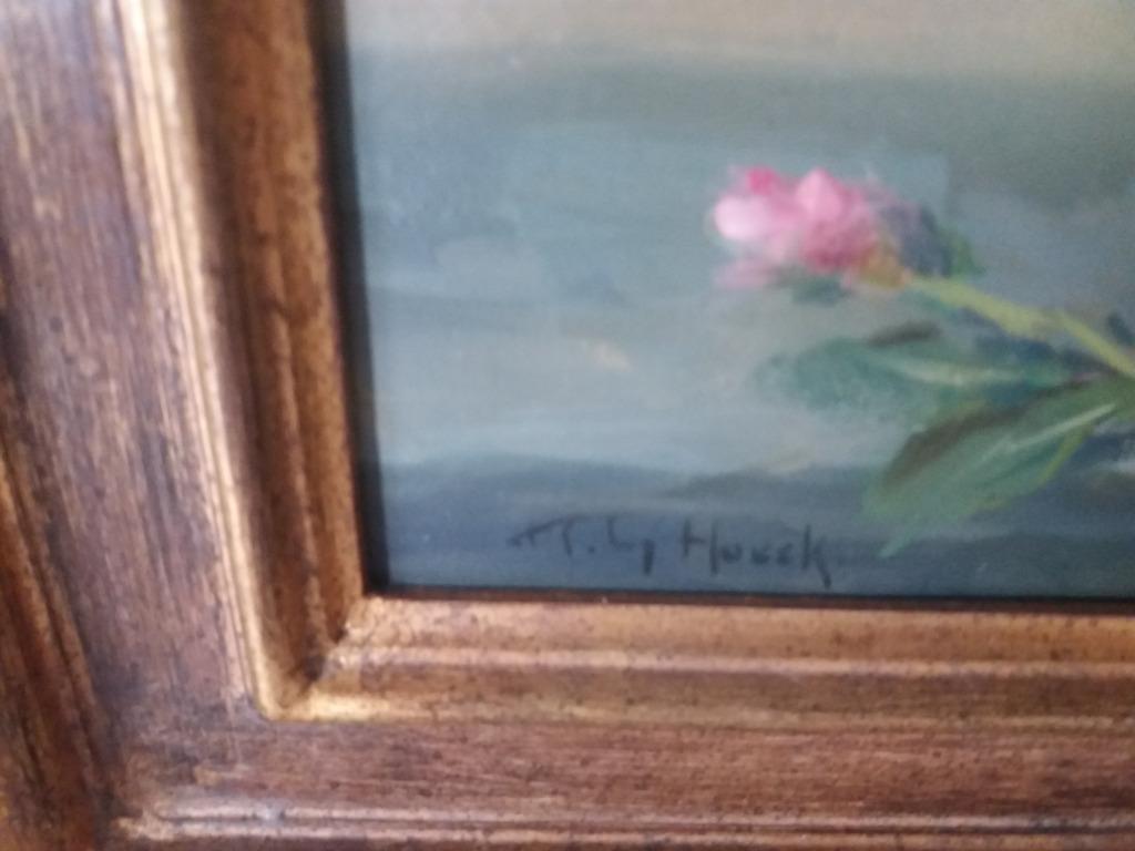 Vase avec fleurs - Raymond Van Hoeck, Antiquités & Art, Enlèvement, Fleurs