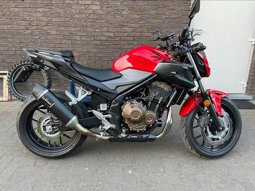Honda CB500F in nieuwstaat, 2 cilinders, Particulier, Minimaal motorrijbewijs A2, Sportuitlaat