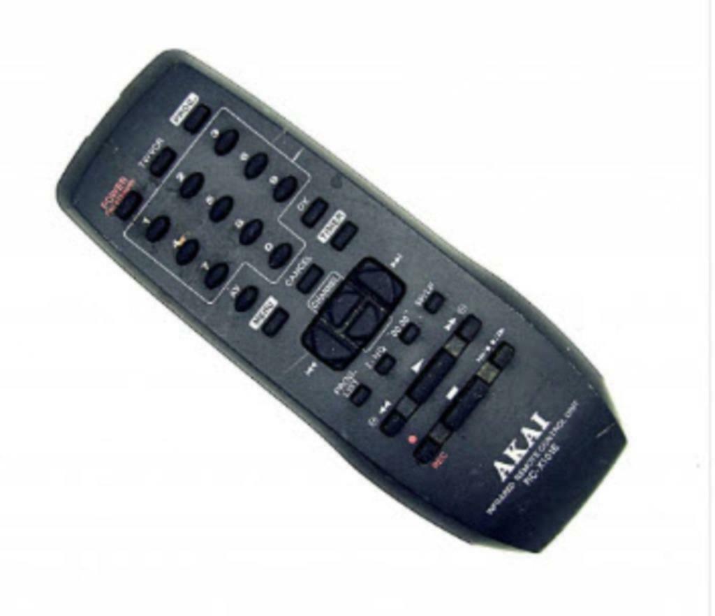 Afstandsbediening Akai rc-x101e., Enlèvement ou Envoi, Utilisé, Lecteur ou enregistreur VHS