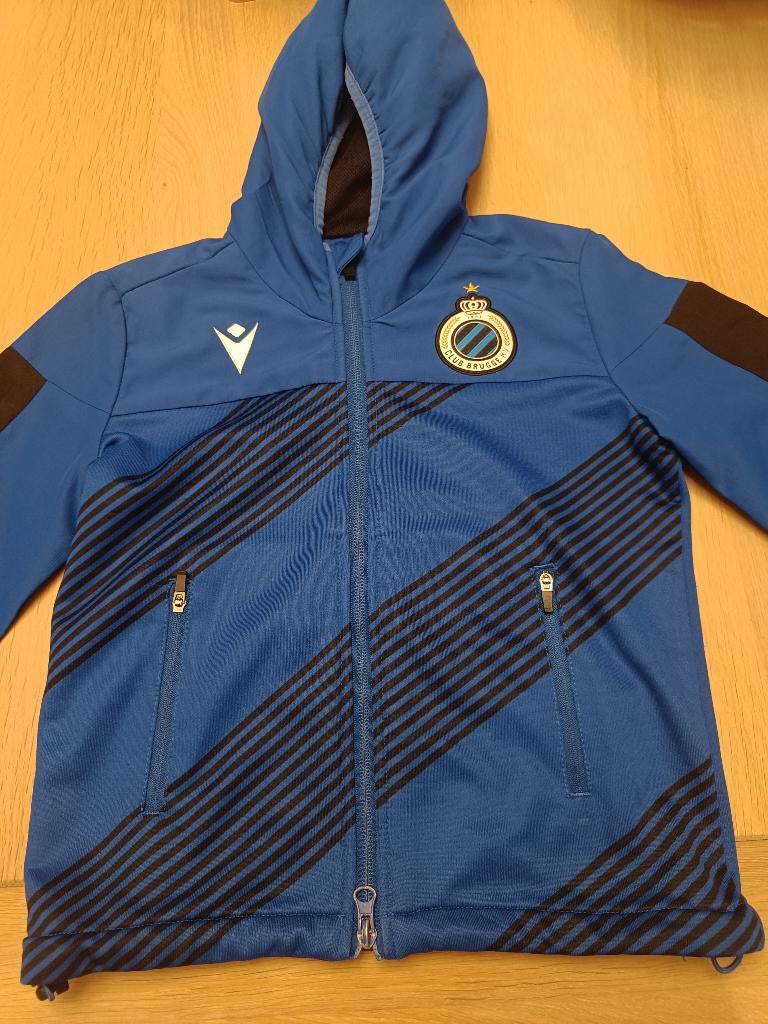 Club Brugge trainingsjasje maat 120 tem 132, Ophalen of Verzenden