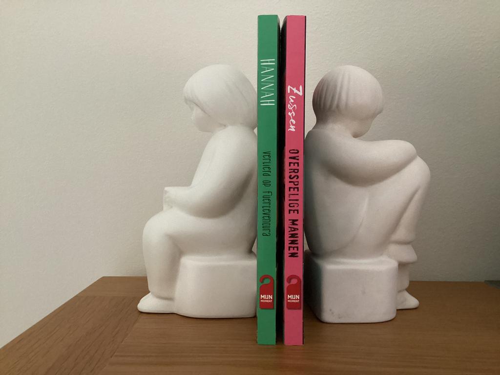 2 boekensteunen, Verzamelen, Ophalen of Verzenden, Gebruikt