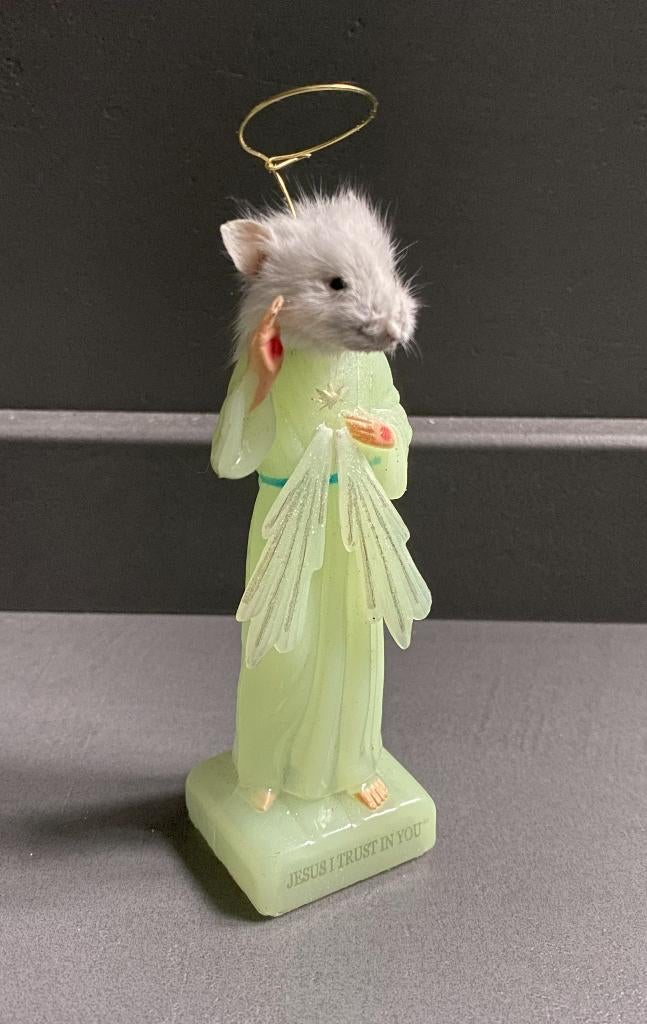 Little Cheesus - taxidermie muis, Ophalen of Verzenden
