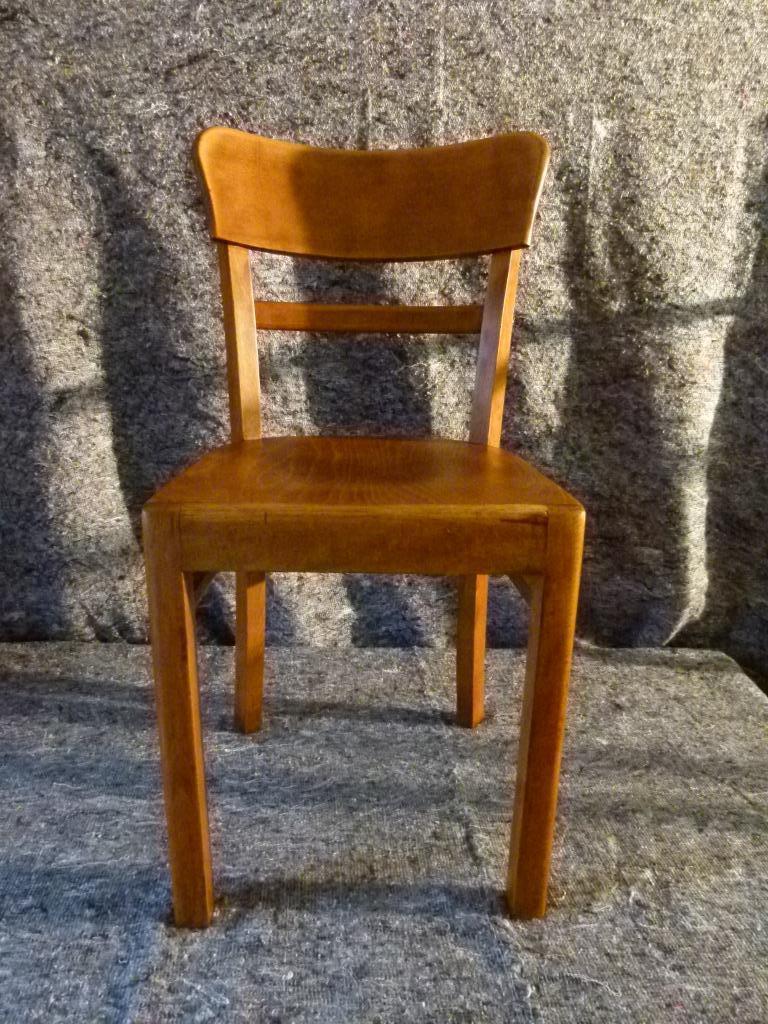 vintage beuken Frankfurter stoel 2200 Bauhaus 1934-35, Enlèvement