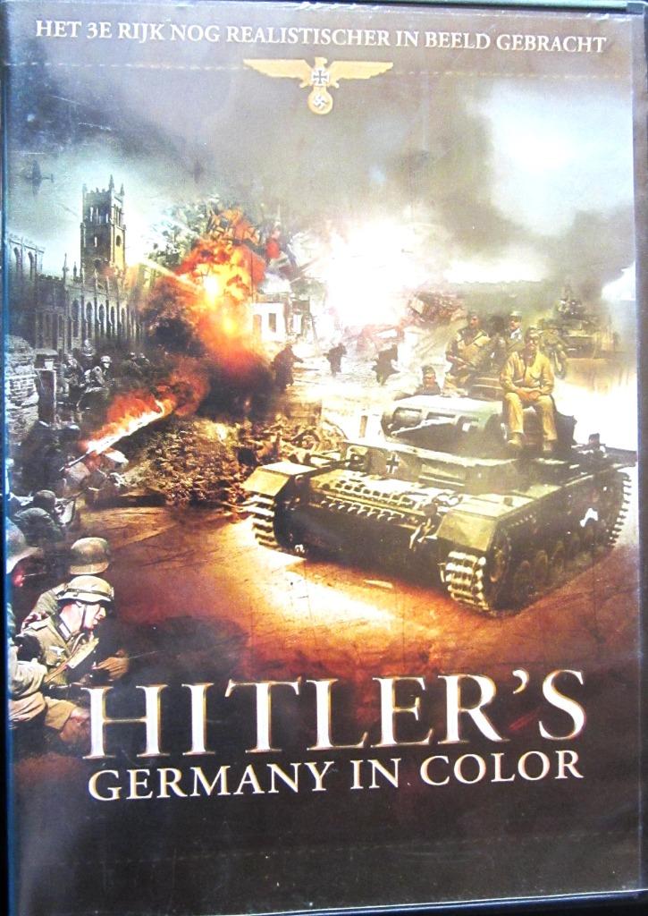 DVD OORLOG- HITLER'S GERMANY IN COLOR, Cd's en Dvd's, Dvd's | Actie, Zo goed als nieuw, Oorlog, Alle leeftijden, Ophalen of Verzenden