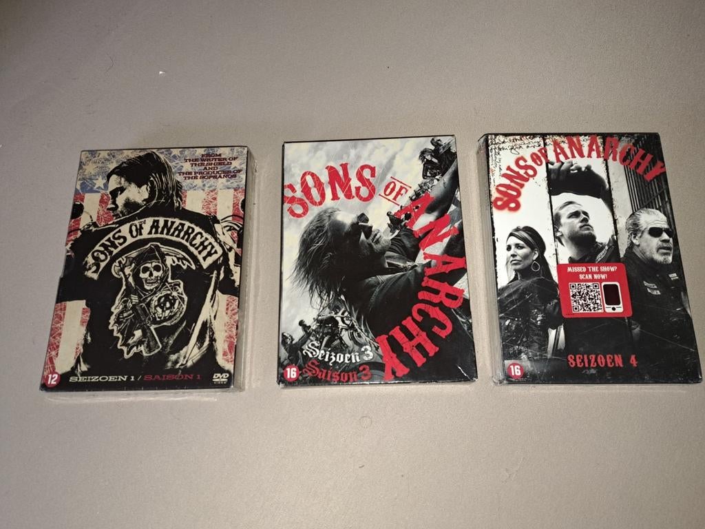 Sons of Anarchy DVD boxen, Ophalen of Verzenden, Zo goed als nieuw
