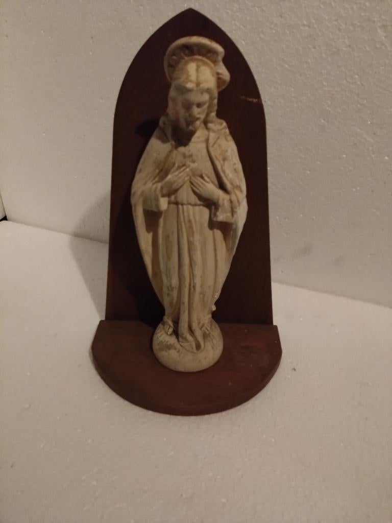 kristusbeeldje met ophangplankje, Ophalen of Verzenden