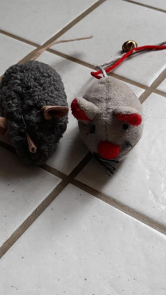 Jouets pour chats, NOUVEAUX, Flamingo, 2 souris tendres, Animaux & Accessoires, Jouets pour chats, Enlèvement ou Envoi, Neuf, Souris de jeu