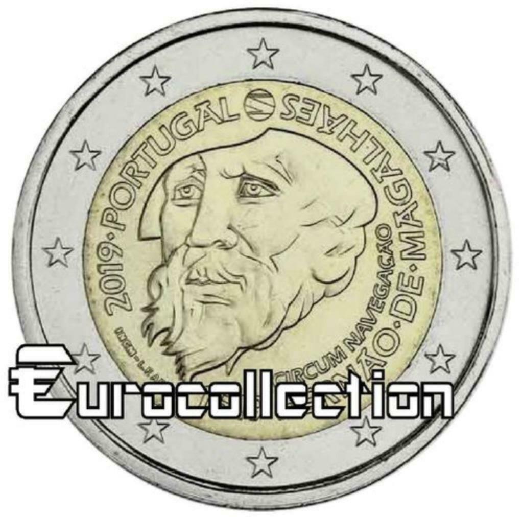 2 euros commémoration portugal 2019, Enlèvement ou Envoi, Portugal, 2 euros, Monnaie en vrac
