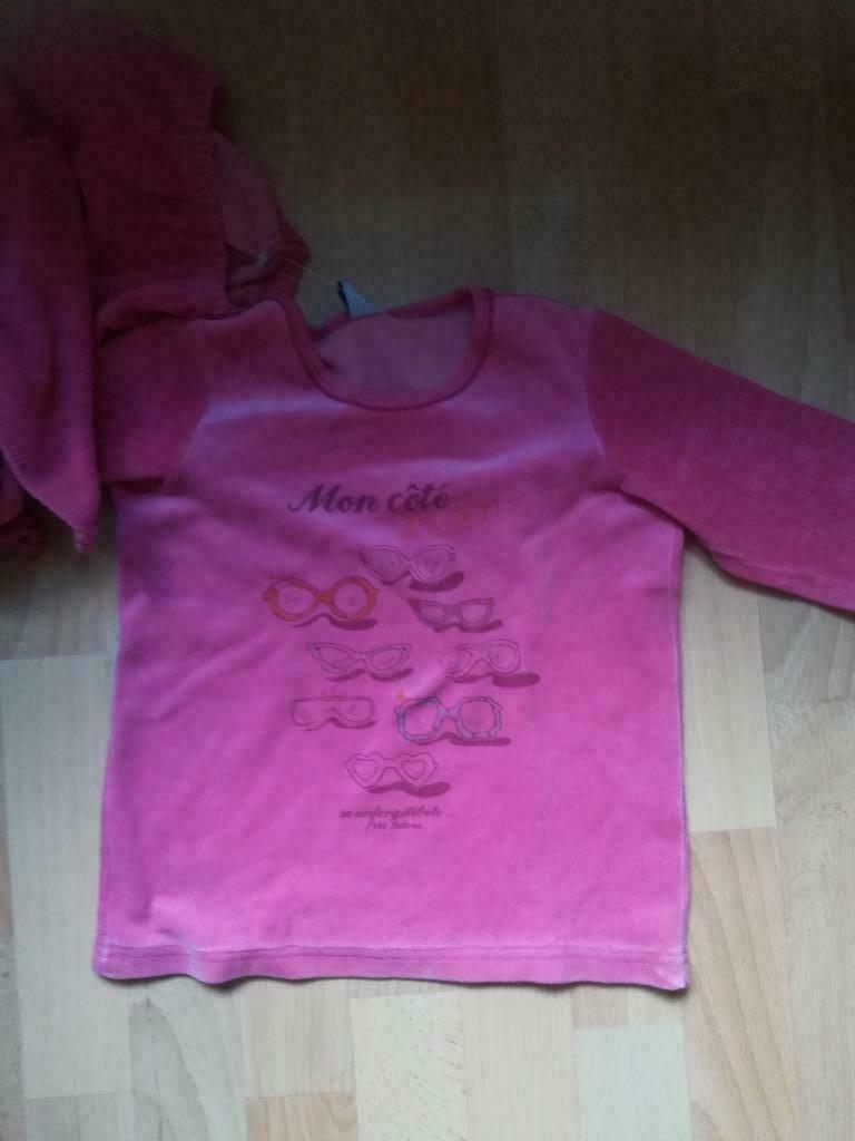 Pyjama PETIT BATEAU roze 7-8 jaar, Ophalen of Verzenden