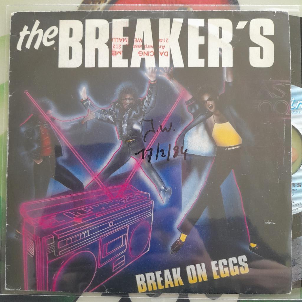 The Breaker Break on Eggs 7", Enlèvement ou Envoi, Single, Utilisé, Hip-hop et Rap