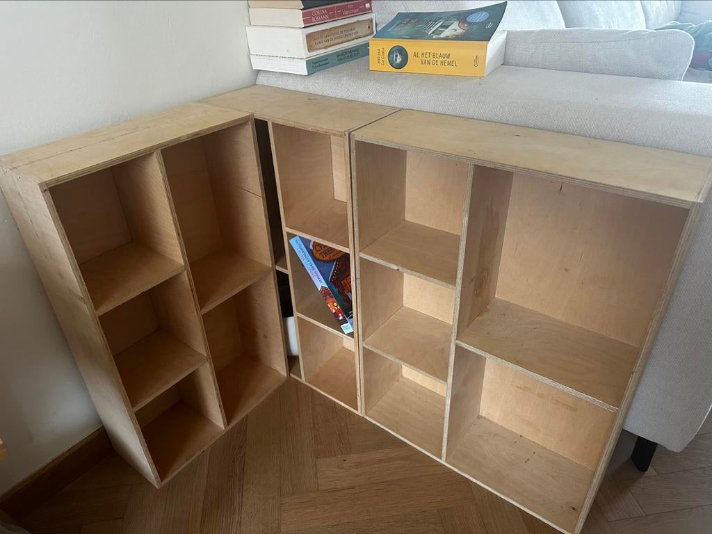 houten rekken, Huis en Inrichting, Ophalen, Zo goed als nieuw
