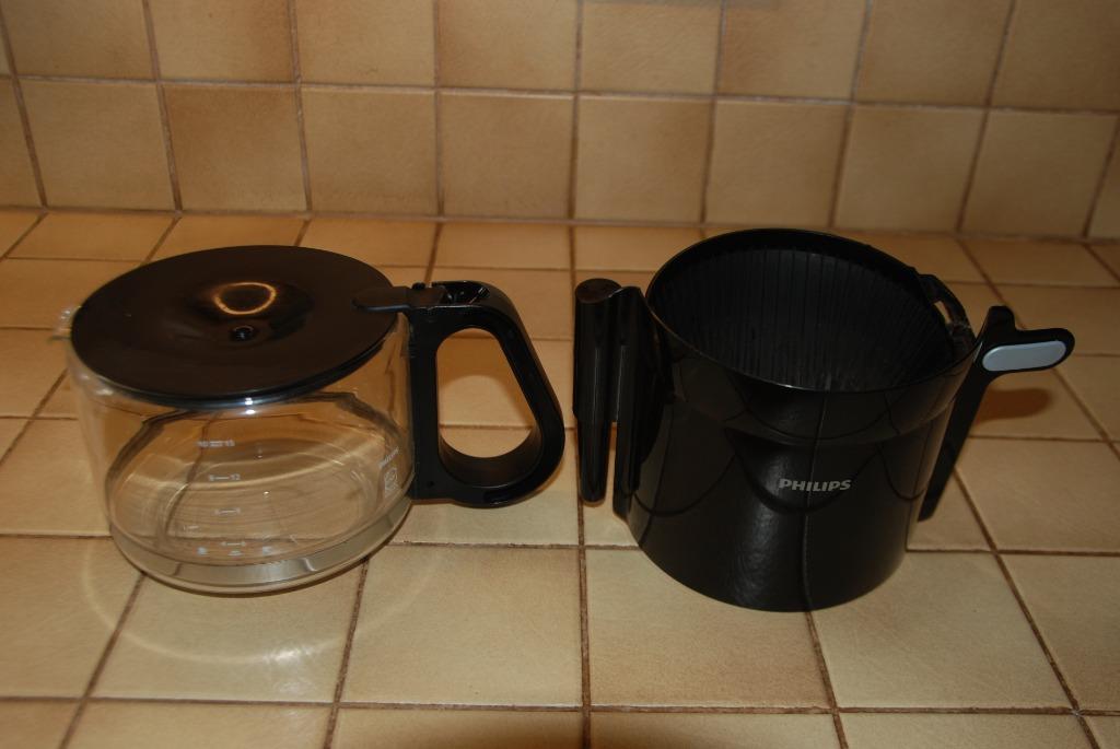 Philips HD7446 Pièces Recipient et filtre Très bon état!, Electroménager, Café moulu, Comme neuf, 10 tasses ou plus, Enlèvement