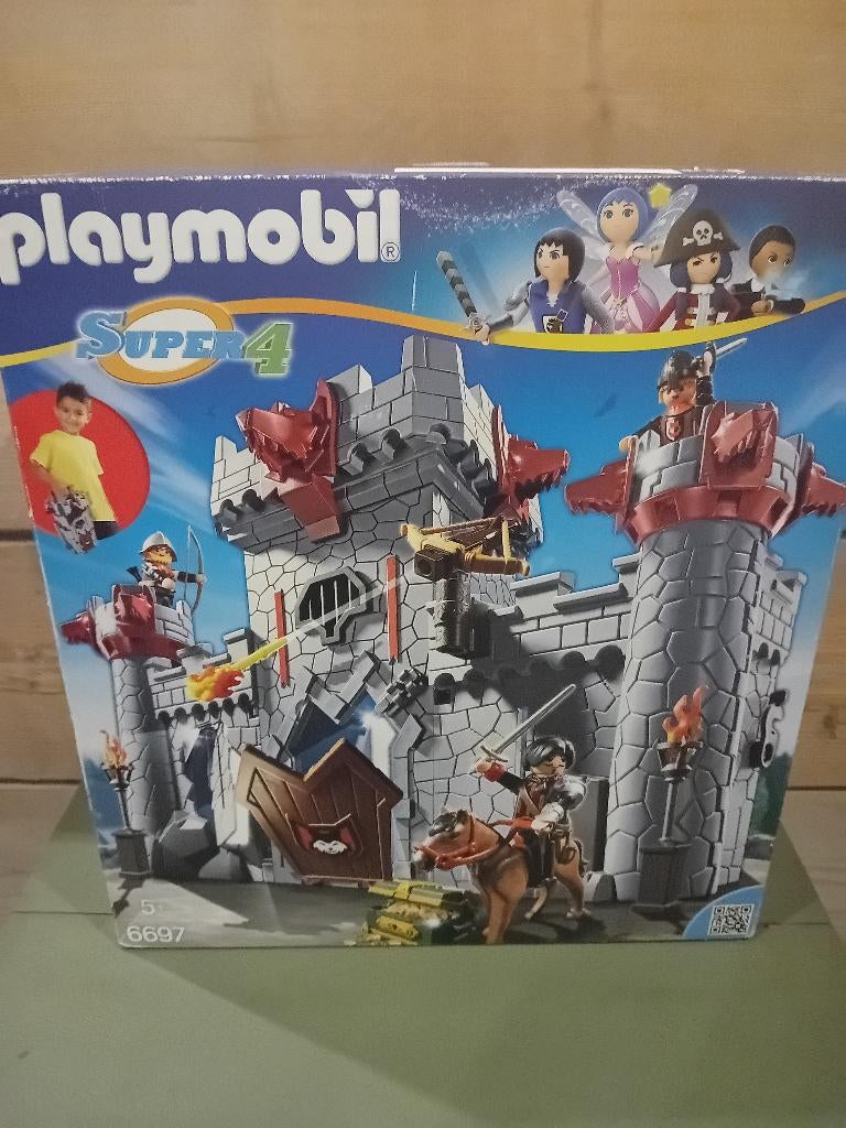Playmobil kasteel, Ophalen of Verzenden, Zo goed als nieuw, Complete set