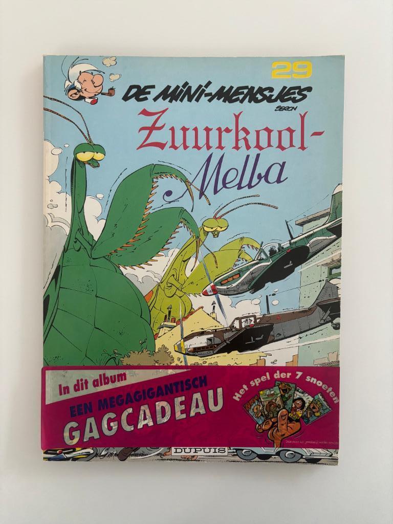 Seron Mini Mensjes 29 Zuurkool Melba 1e druk 1993 met spel, Seron, Enlèvement ou Envoi, Une BD, Utilisé