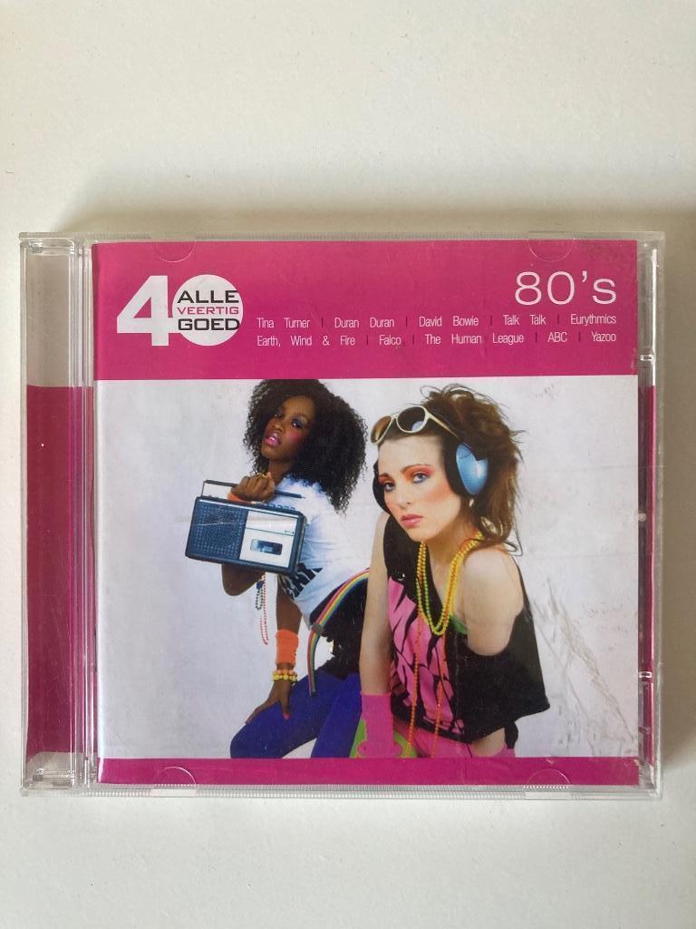 Cd 80’s Alle 40 goed (40 hits op 2 cd’s), Cd's en Dvd's, Ophalen of Verzenden