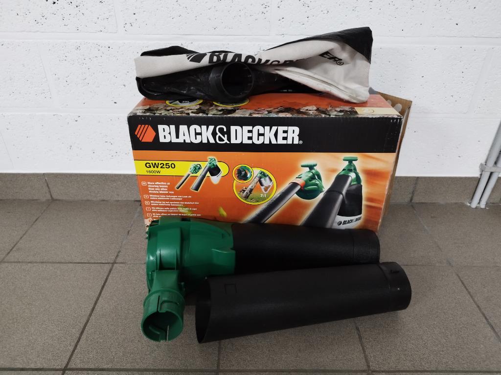 Bladblazer opzuiggedeelte, Électrique, Enlèvement ou Envoi, Porté à la main, Comme neuf
