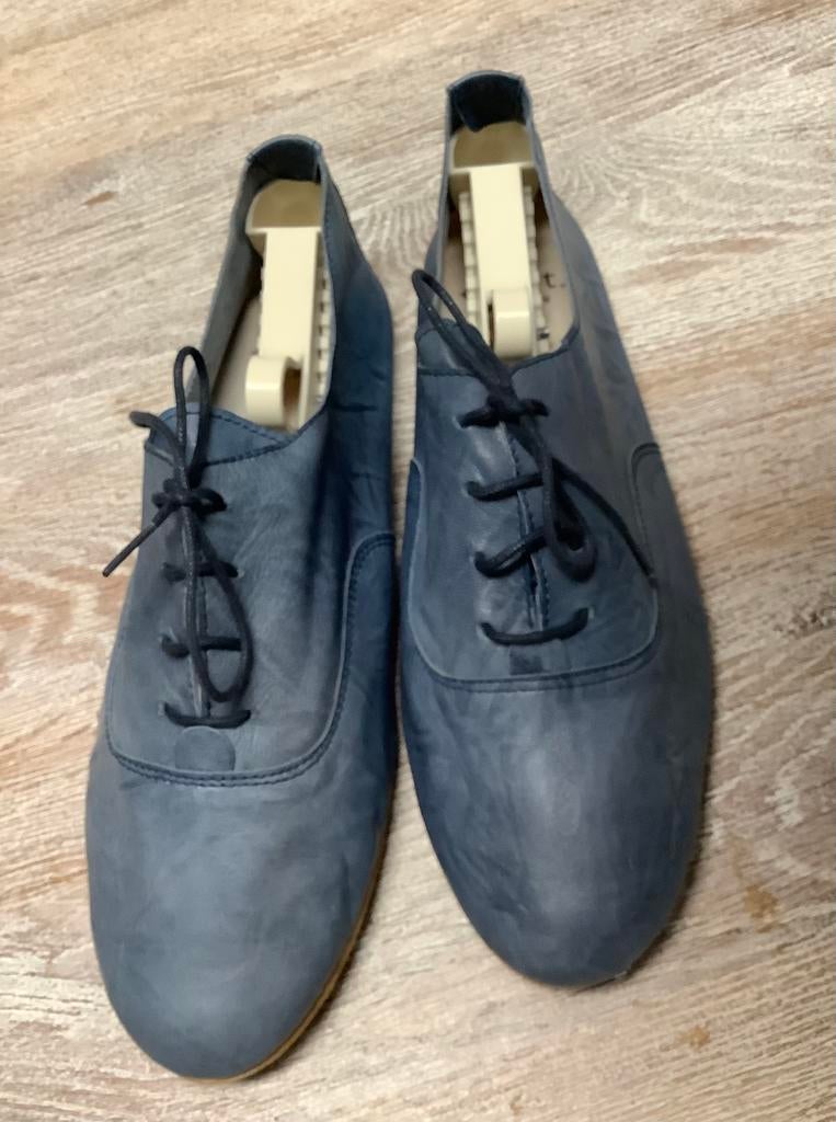 Blawe lederen loafers E(x)it, Vêtements | Hommes, Chaussures, Comme neuf, Enlèvement, Flâneurs, E(x)it