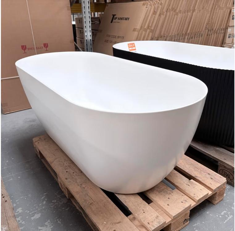 Showroommodel Ligbad bad mat acryl wit 170 cm nr166, Bricolage & Construction, Bricolage & Rénovation Autre, Neuf, Enlèvement ou Envoi