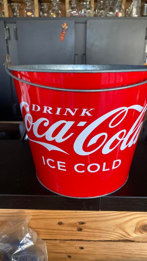 Ijsemmer coca-cola, Ophalen of Verzenden, Zo goed als nieuw
