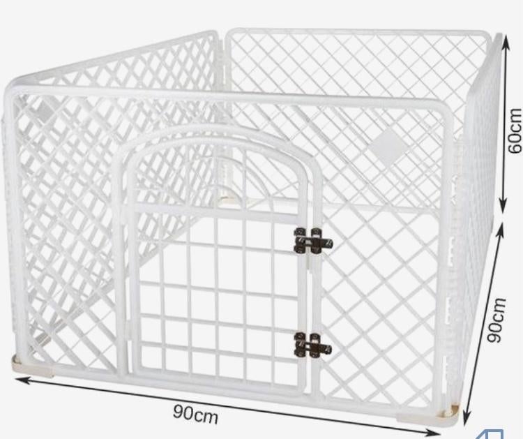 Hondenbench 90x90x60, Ophalen, Zo goed als nieuw
