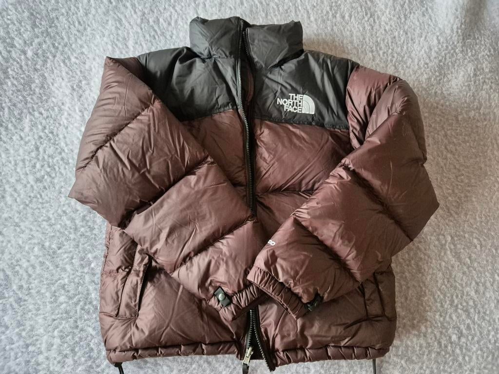 The North Face Nuptse, maat S, Bruin, Nieuw, Ophalen of Verzenden, The north face