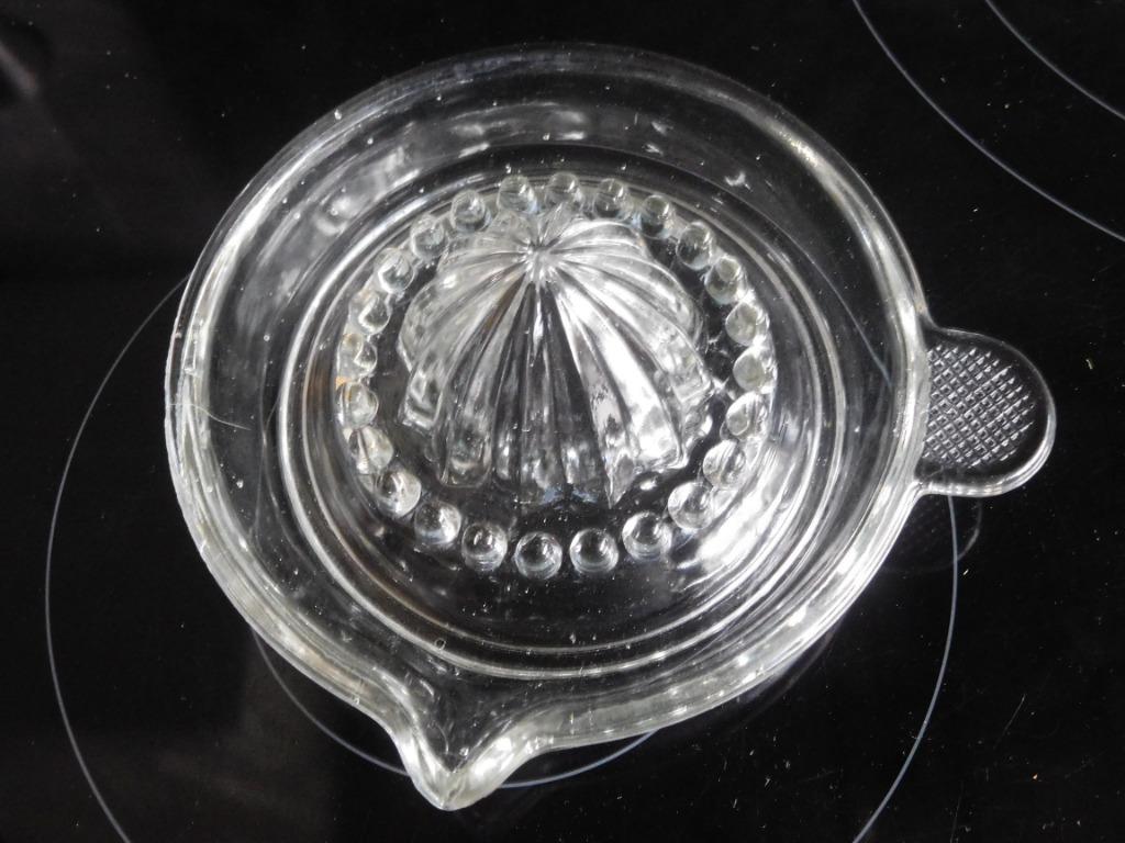 Presse agrume vintage en verre, Enlèvement ou Envoi, Comme neuf, Verre, Autres types