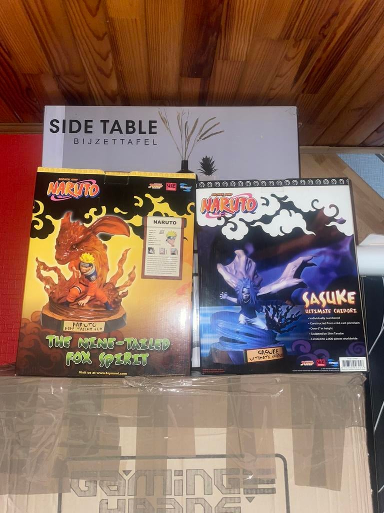 Figurine naruto et sasuke, Enlèvement, Comme neuf