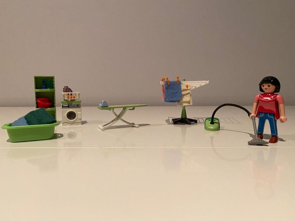 Playmobil poets/huishoudset, Ophalen of Verzenden, Gebruikt