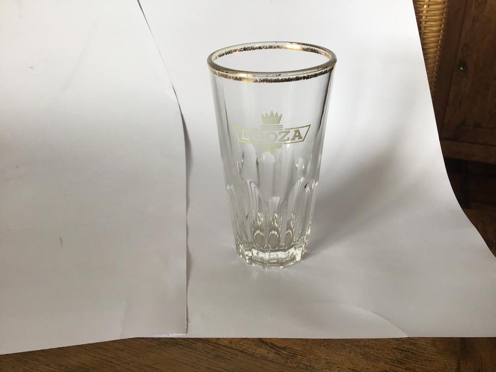 Vintage looza glas, Verzamelen, Ophalen of Verzenden, Zo goed als nieuw