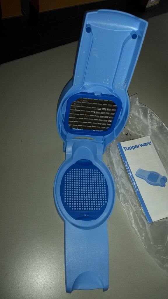 Tupperware cuby chef friet groenten snijder, Huis en Inrichting, Ophalen of Verzenden, Zo goed als nieuw