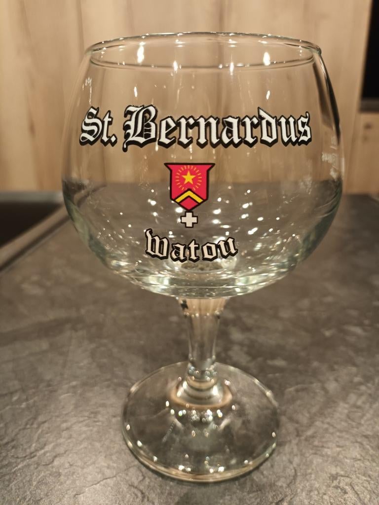 St. Bernardus Watou bierglas 33cl, Ophalen, Zo goed als nieuw