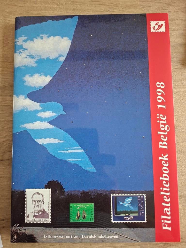 Filatelieboek Belgie 1998, Postzegels en Munten, Ophalen