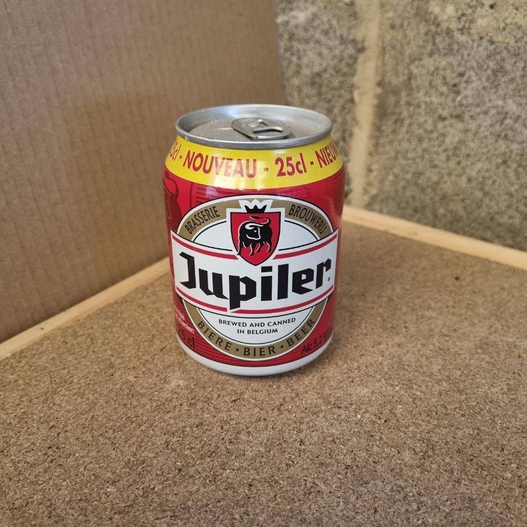 Canette Jupiler (modèle 7), Enlèvement ou Envoi, Utilisé, Bouteille(s), Jupiler