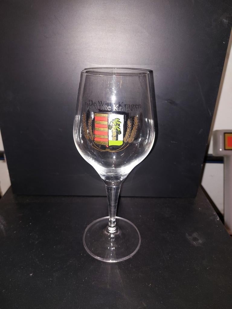 Verre à bière, les colliers blancs, Enlèvement ou Envoi, Comme neuf, Verre à bière