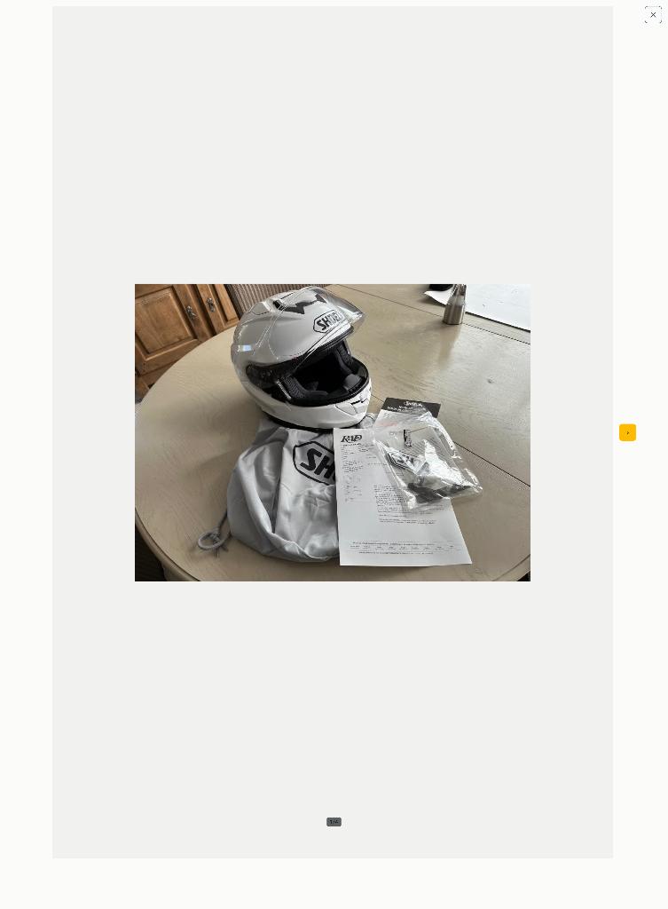 Casque Moto Intégral SHOEI GT Air 3 blanc - taille S, Motoren, Nieuw met kaartje, Ophalen of Verzenden, Integraalhelm, S
