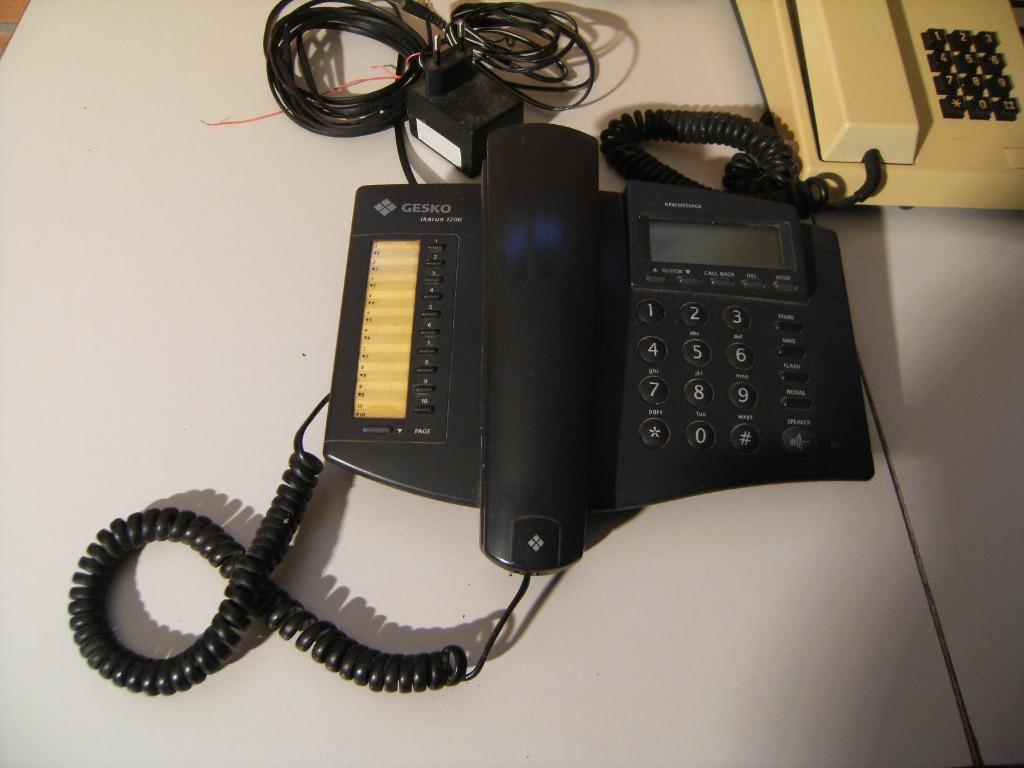 Retro Telefoon en telefoon verlengsnoer., Telecommunicatie, Vaste telefoons | Niet Draadloos, Ophalen