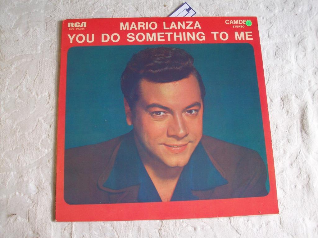 vinyl lp mario lanza, Ophalen of Verzenden, Zo goed als nieuw, 12 inch