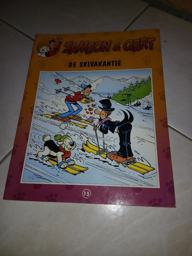 Samson & Gert – De Skivakantie (Nr. 15), Boeken, Stripverhalen, Studio 100, Eén stripboek, Nieuw, Ophalen of Verzenden