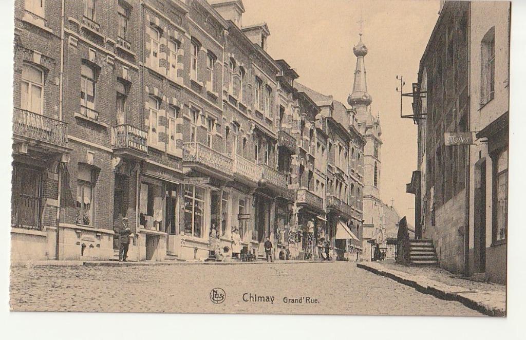 Chimay Grand'Rue (animée- commerces), Collections, Envoi, Non affranchie, Hainaut