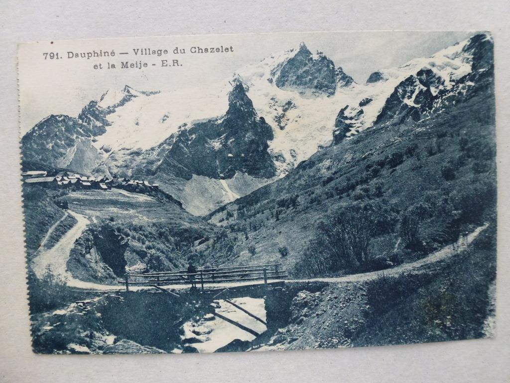 Dauphiné Village du Chazelet, Enlèvement ou Envoi, 1920 à 1940, Affranchie, France