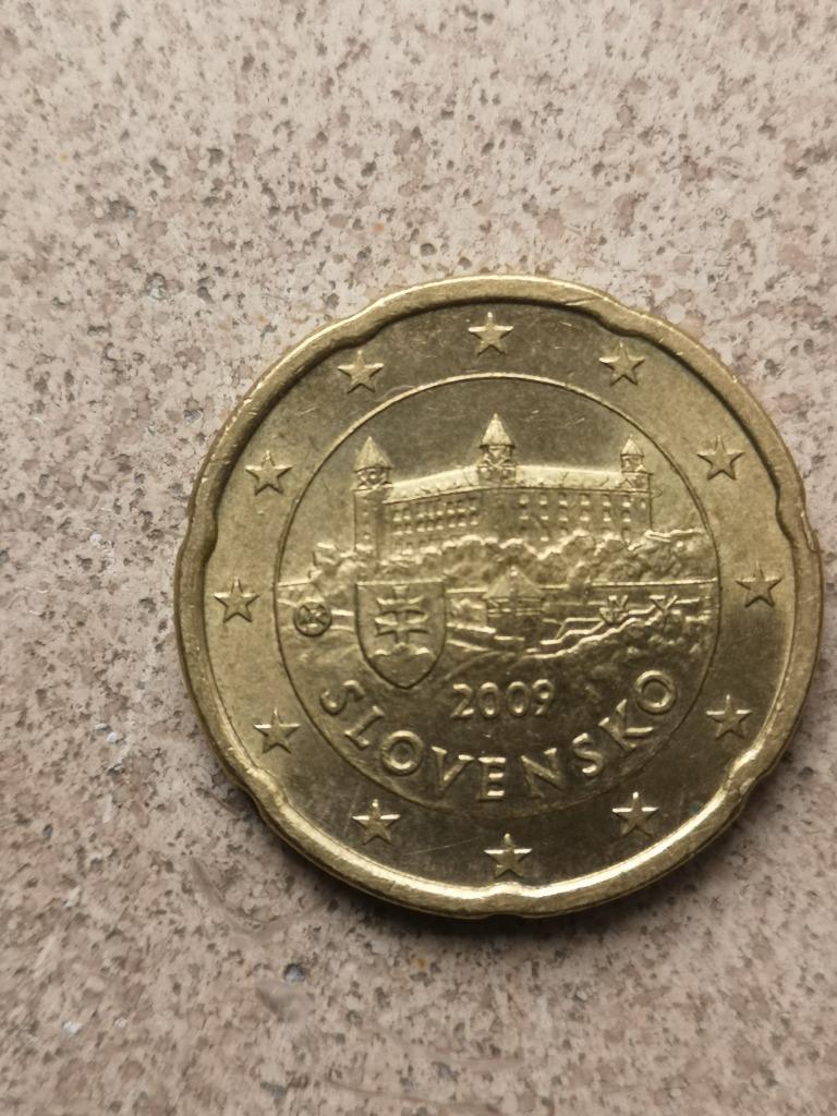 20 centimes d'euro Slovaquie 2009, Enlèvement ou Envoi, Slovaquie