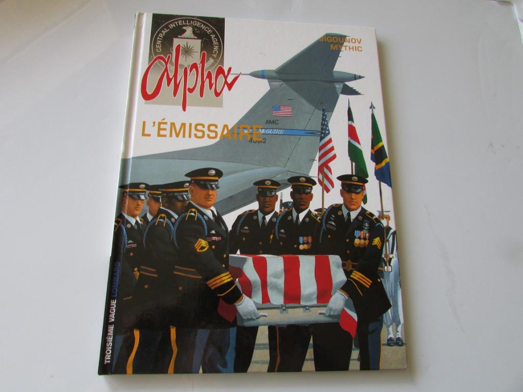 ALPHA, L'EMISSAIRE, Eén stripboek, Nieuw, Ophalen of Verzenden, JIGOUNOV - MYTHIC