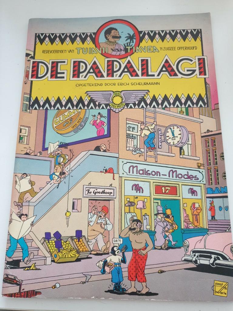 DE PAPALAGI opgetekend door E. Scheurmann ill. JOOST SWARTE, Enlèvement ou Envoi, Comme neuf