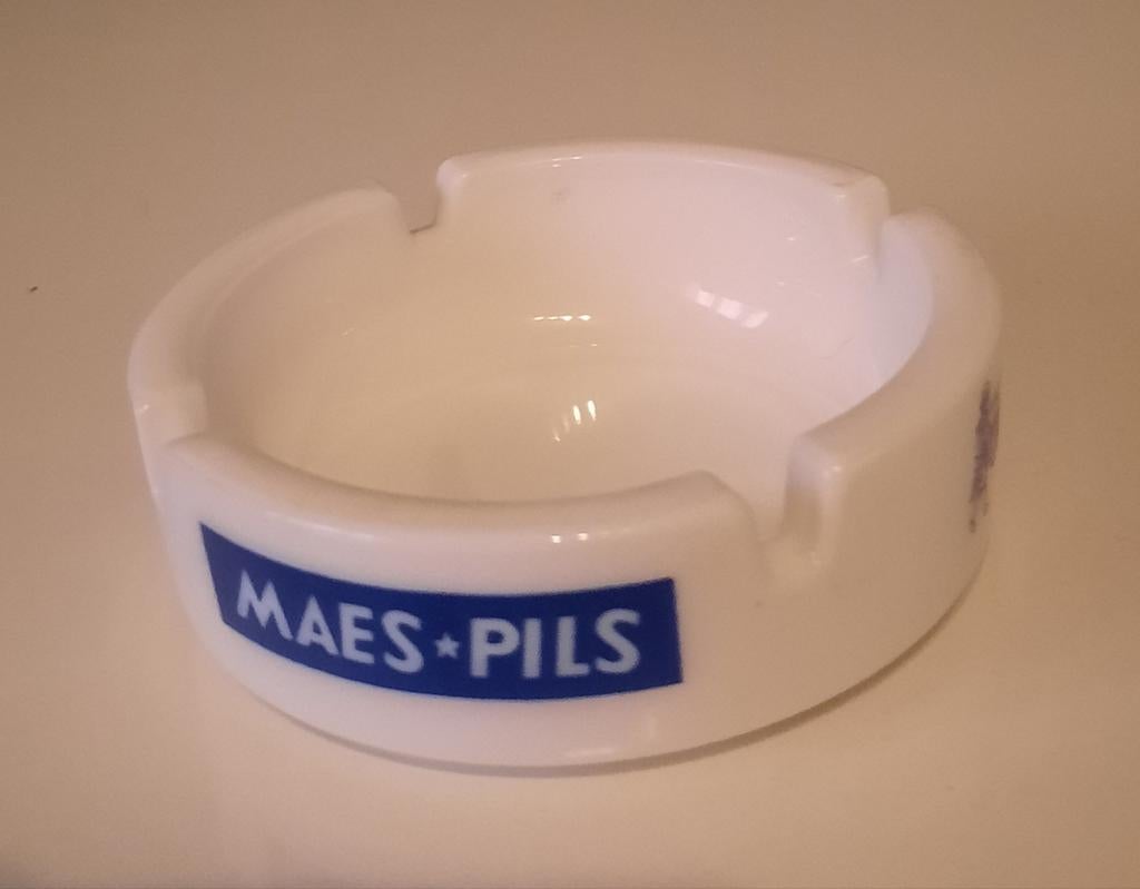 Asbak Maes-Pils, Verzamelen, Ophalen of Verzenden, Zo goed als nieuw, Asbak