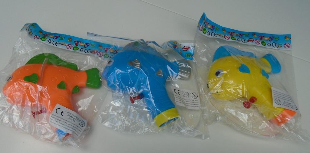 WATERPISTOOL VIS 18 CM (12 stuks) NIEUW, Ophalen of Verzenden, Nieuw