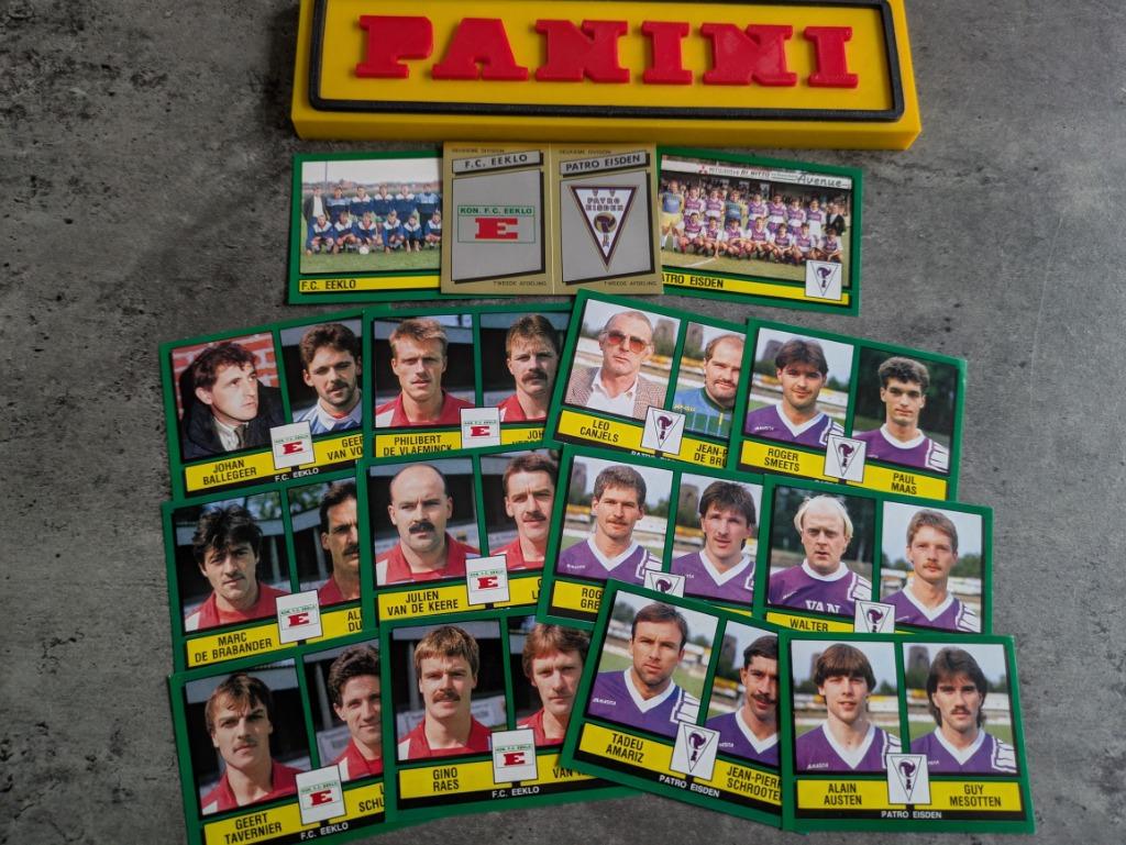 AUTOCOLLANTS PANINI FOOTBALL 89 EEKLO/PATRO TRAVEL 15 1989, Envoi, Neuf