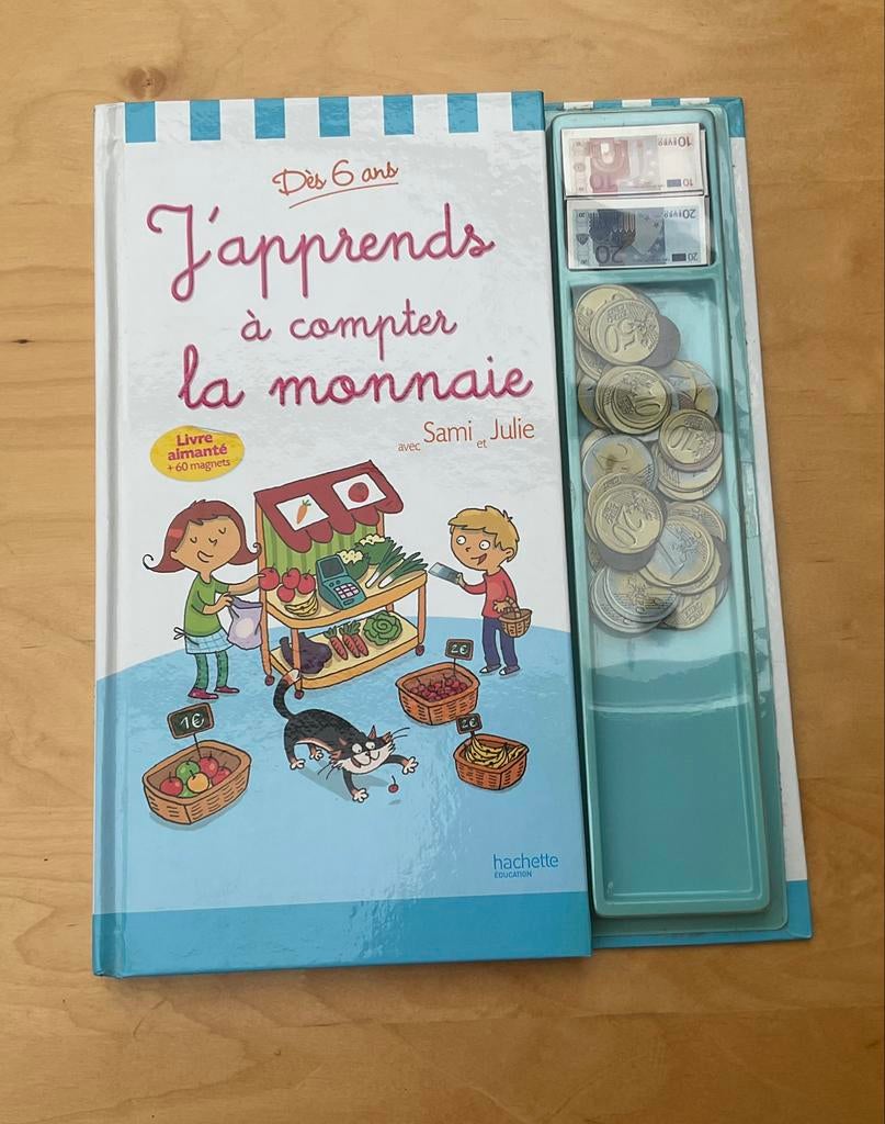J’apprends à compter la monnaie… avec Sami et Julie, Ophalen, Nieuw